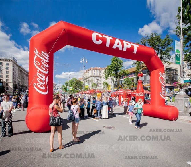 Надувні арки та надувні намети. Надувна рекламна. - изображение 1