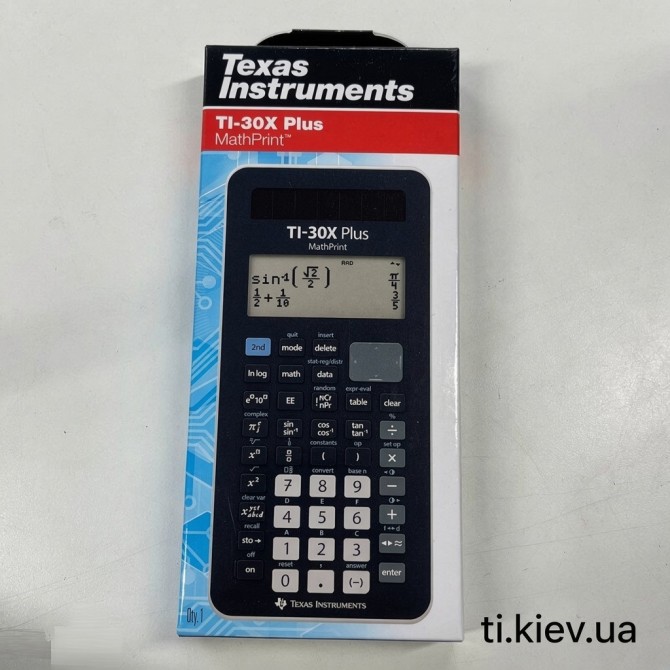 Калькулятор TI-30X Plus MathPrint науковий для школи колежду ЗНО - изображение 1
