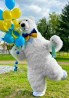 Надувний костюм «Білий Ведмідь» від виробника.