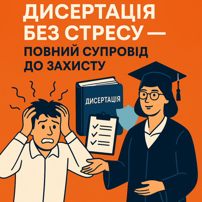 Дисертація без стресу - повний супровід до захисту! - изображение 1