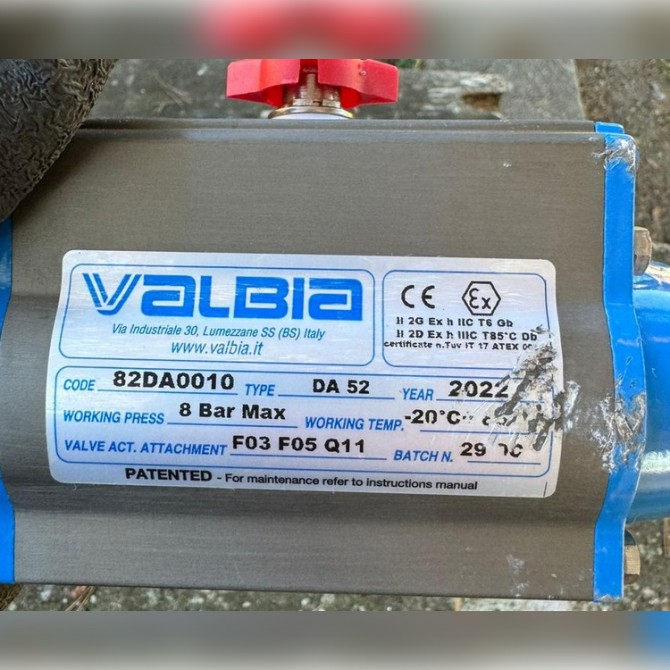 Привід двосторонньої дії Valbia DA52 - изображение 1