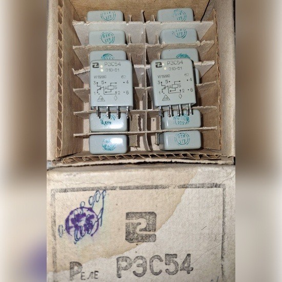 Реле РЭС54 ХП4.500.011-01 - изображение 1