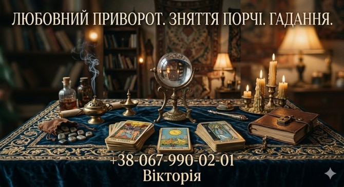 Допомога екстрасенса Івано-Франківськ. Ворожіння, любовна магія, знятт - изображение 1